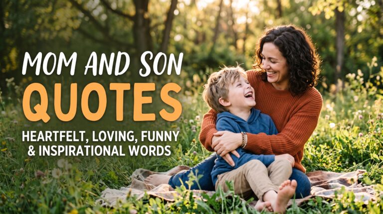 mom and son quotes