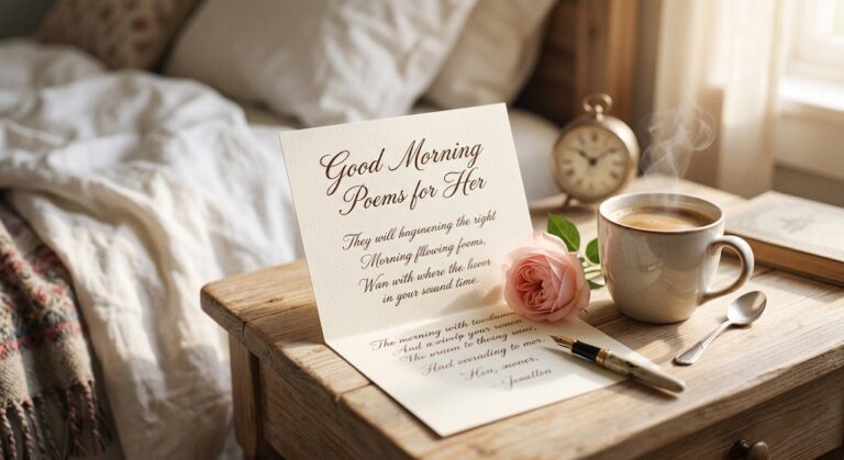 good morning poems for her
