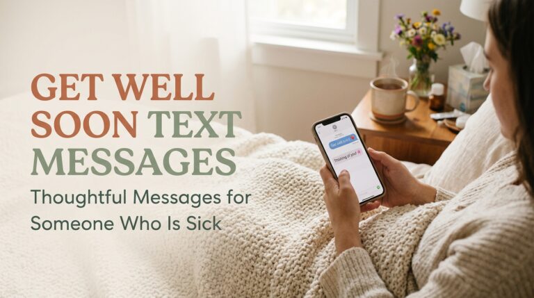 Get Well Soon Text Messages: Thoughtful Messages for Someone Who Is Sick