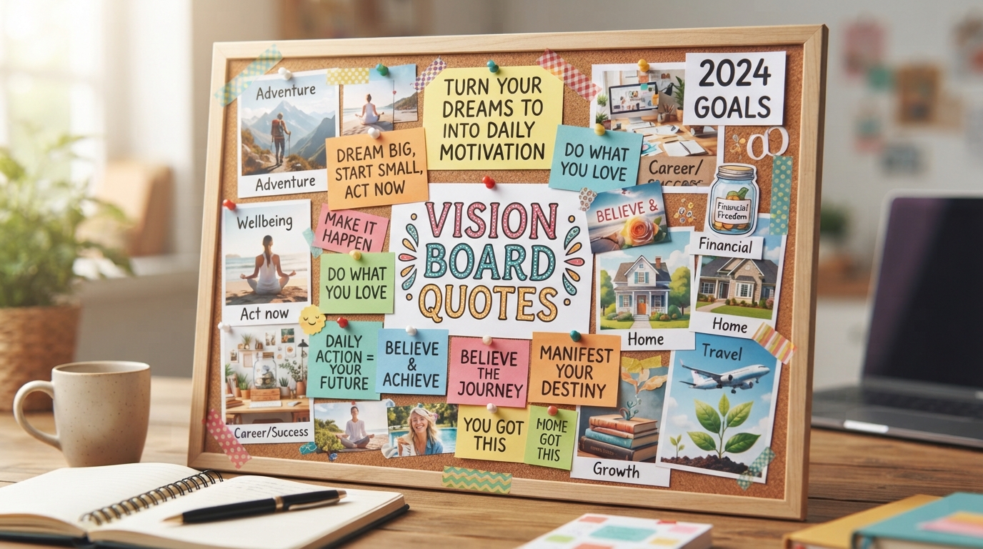 vision board quotes
