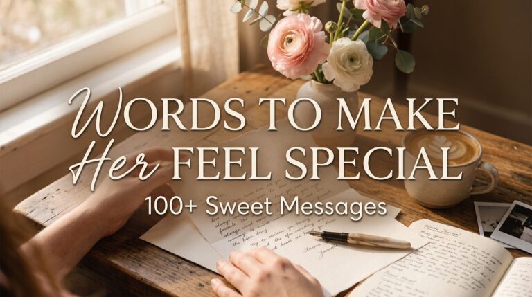 words to make her feel special